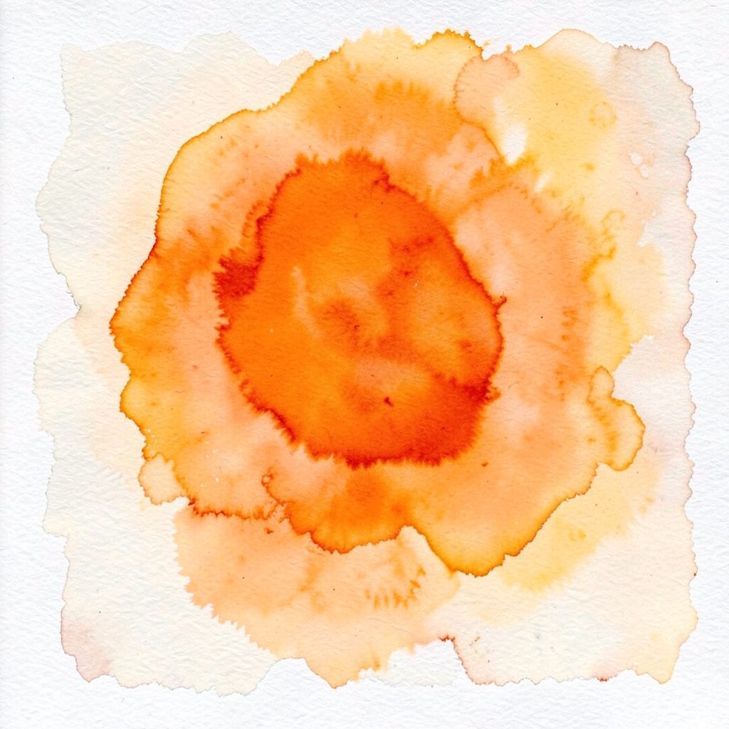 Aquarelle stylisée d'un clavier informatique en tons bleus doux